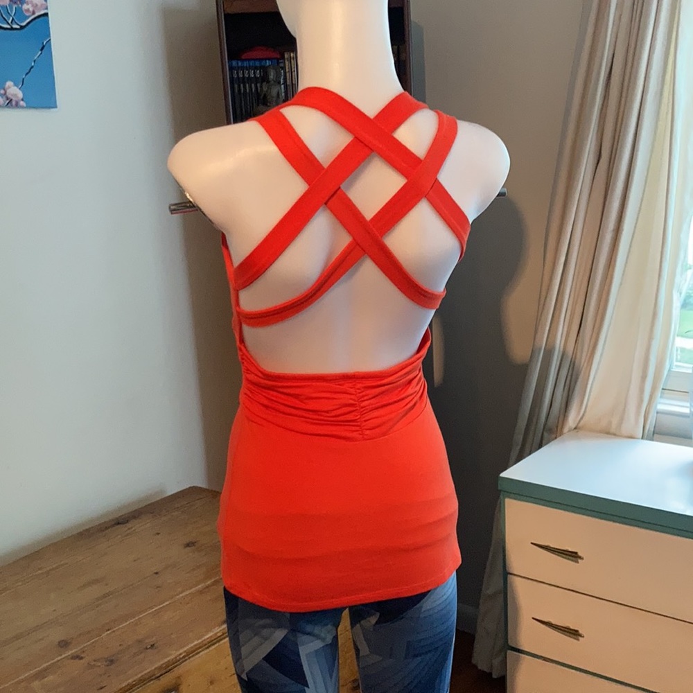 Double Criss Cross strap back top from Bisou Bisou